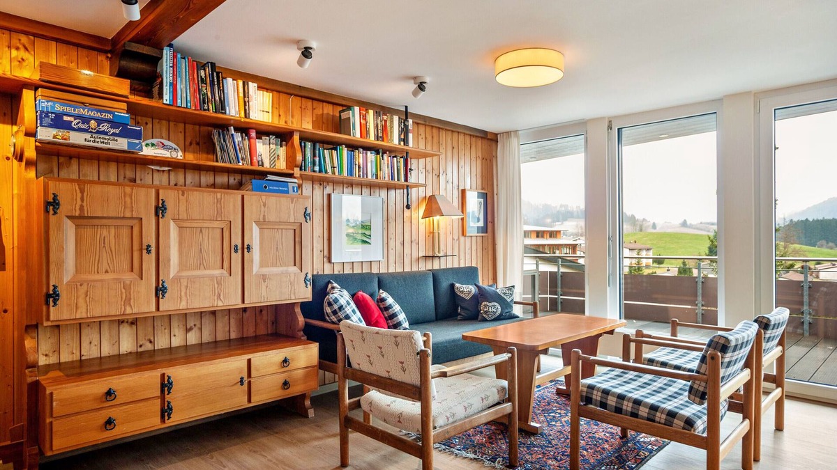 Stiefenhofen House | Holiday Apartment "Rommel" with Mountain View, Private Terrace & Wi-Fi