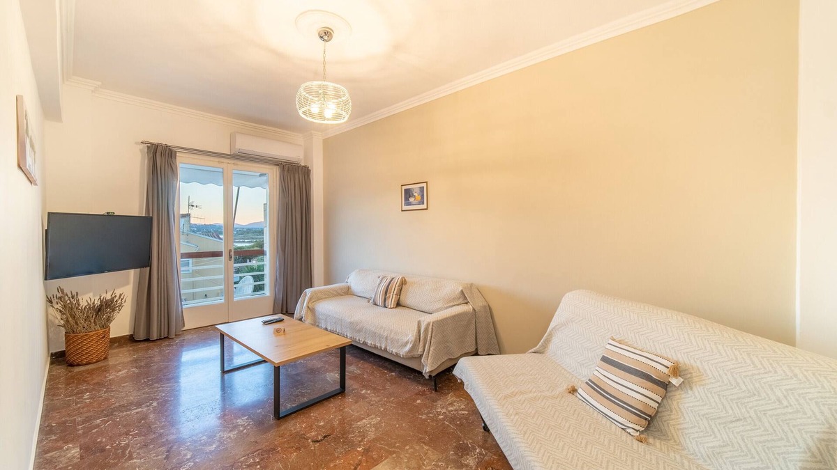 Kanoni Apartment | Holiday Apartment Diamond Suite with Balcony & Wi-Fi