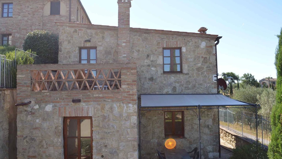 Asciano Apartment | Holiday apartment mit Pool und Terrasse