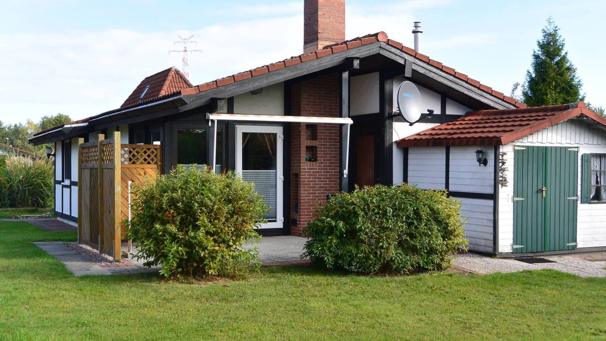 Hollern House | Holiday Home 'Erholung Pur In Mannis Hütte' with Shared Garden and Wi-Fi