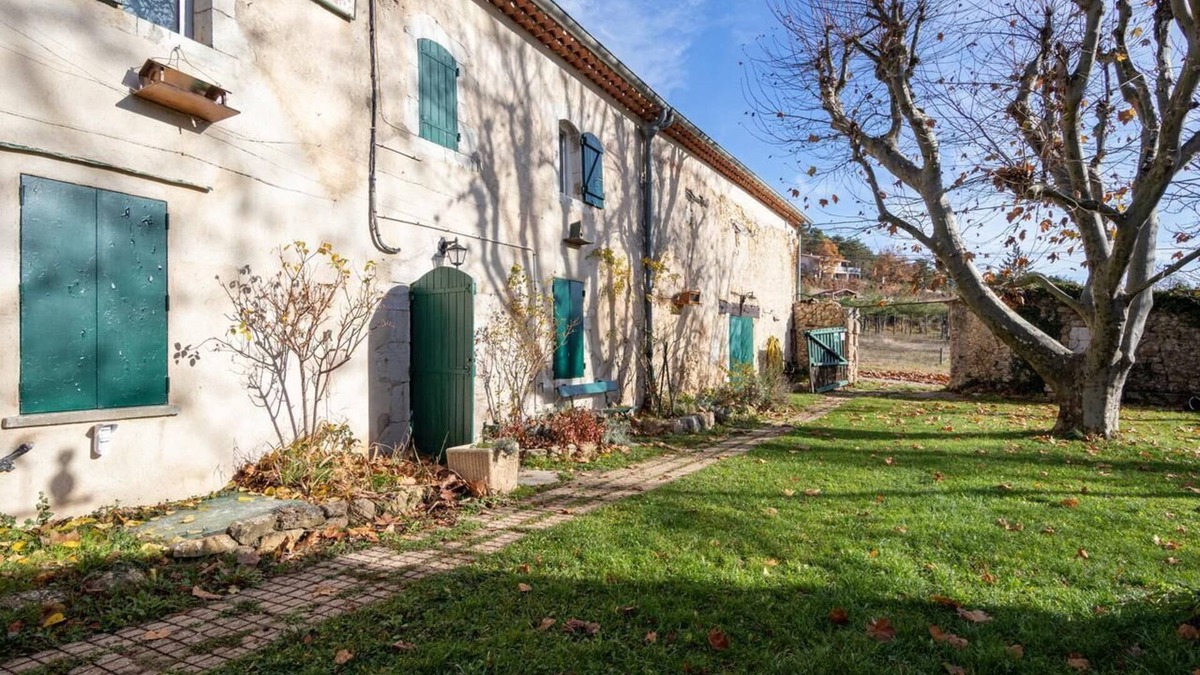 La Palud-sur-Verdon House | Holiday Home 'Véritable Mas Provençal À La Palud' with Private Garden and Wi-Fi