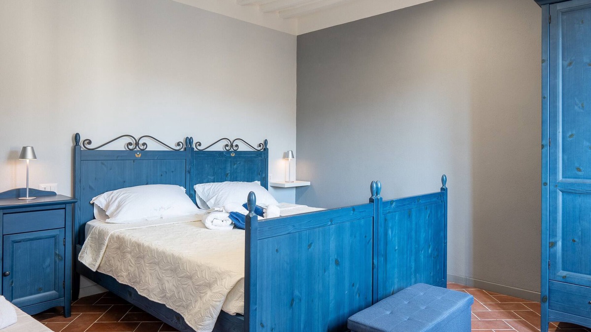 Foiano della Chiana House | Holiday Home 'Stanza Azzurra' with Wi-Fi and Air Conditioning