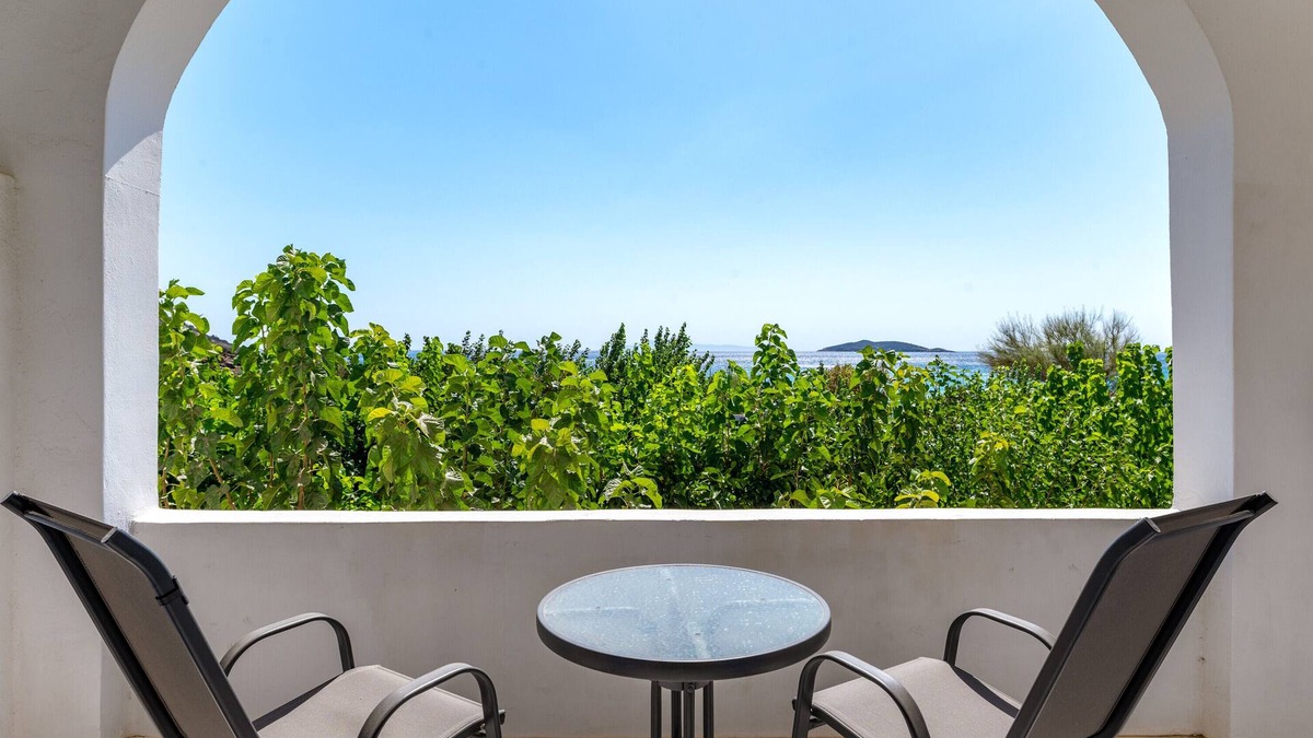 Kipri House | Holiday Home '6 Kypri Seaview Perasma Studio' with Sea View, Wi-Fi and Air Conditioning