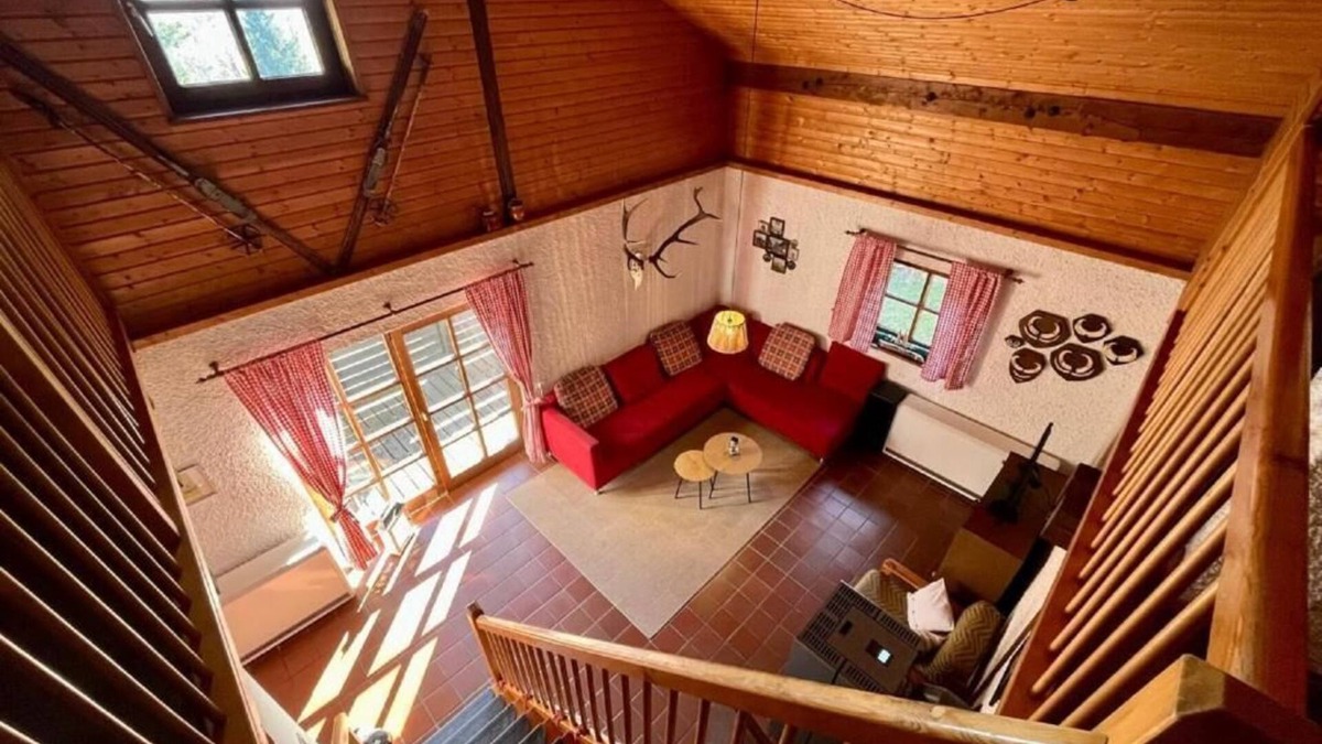 Kattersdorf House | Holiday home 98 in the forest holiday village I 3 bedrooms I campfire site