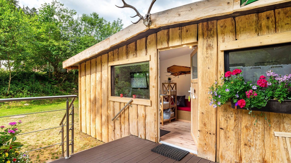 Zwickgabel House | Holiday Home 'Am Bach' with Private Terrace and Private Garden