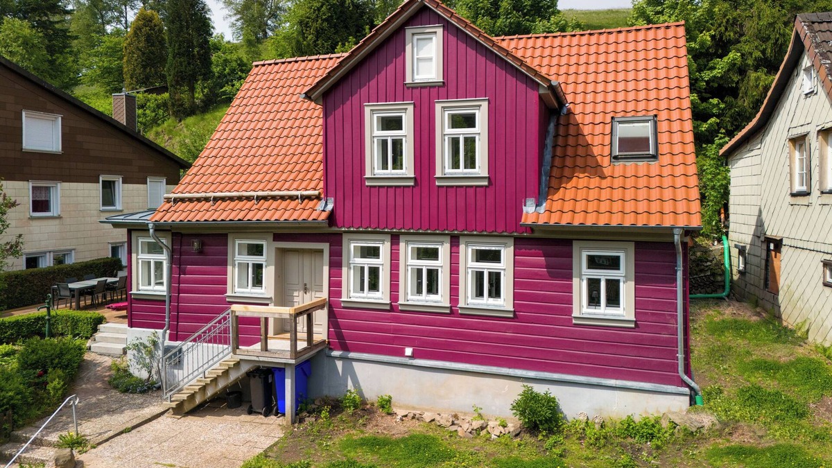 Wildemann House | Holiday Home 'Bergmann' with Mountain View, Private Terrace and Wi-Fi
