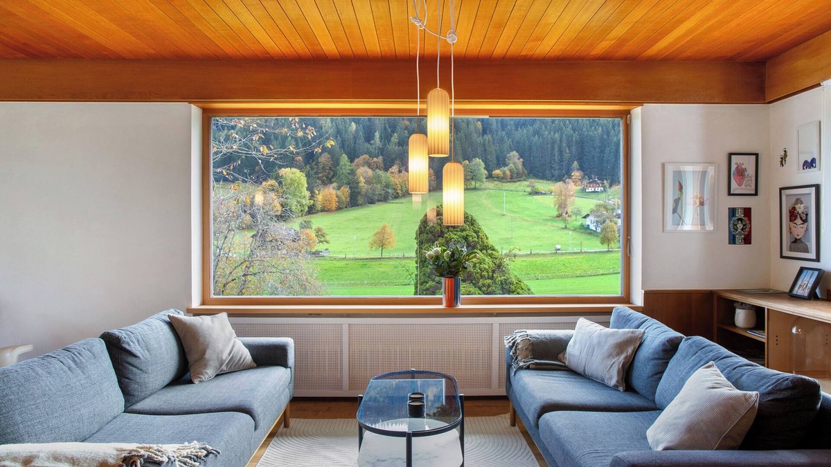 Oberau House | Holiday Home 'Blueberry Haus Im Moos' with Mountain View, Shared Terrace and Wi-Fi