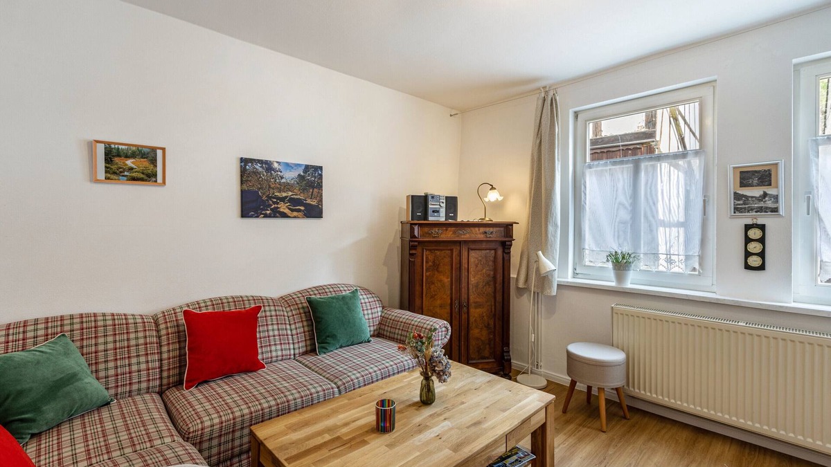 Treseburg House | Holiday Home 'Bodebaude' with Mountain View, Private Terrace and Wi-Fi
