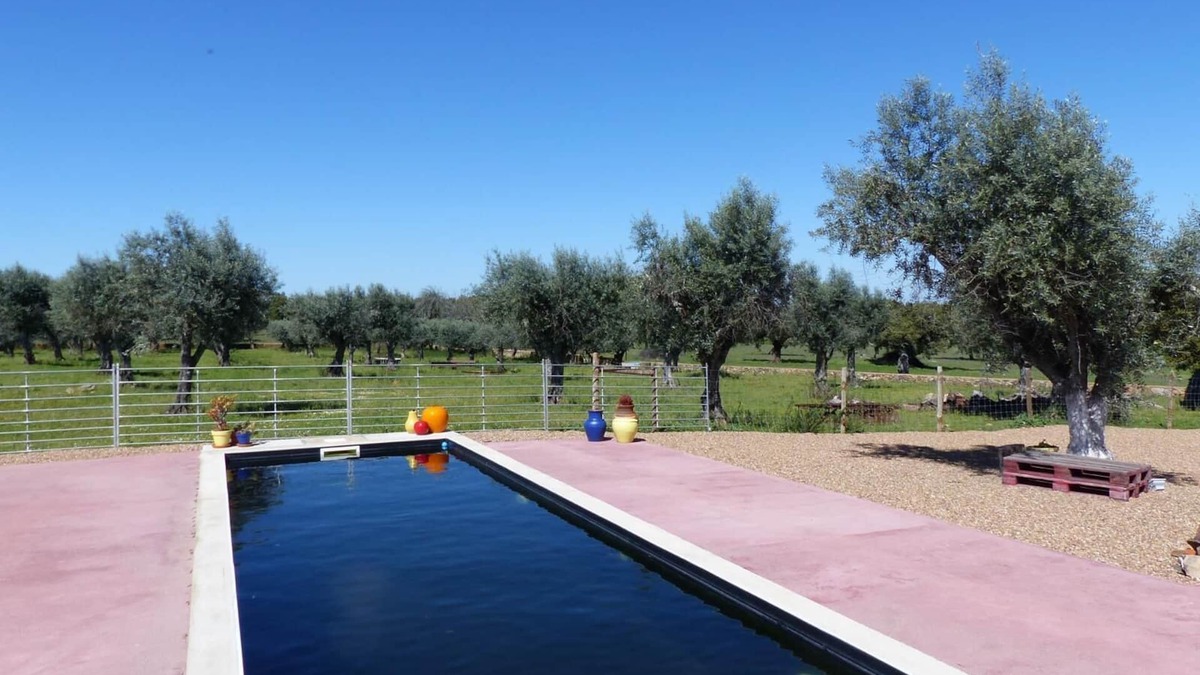 Portalegre House | Holiday Home 'Herdade Da Carapuça' with Mountain View, Private Pool and Wi-Fi