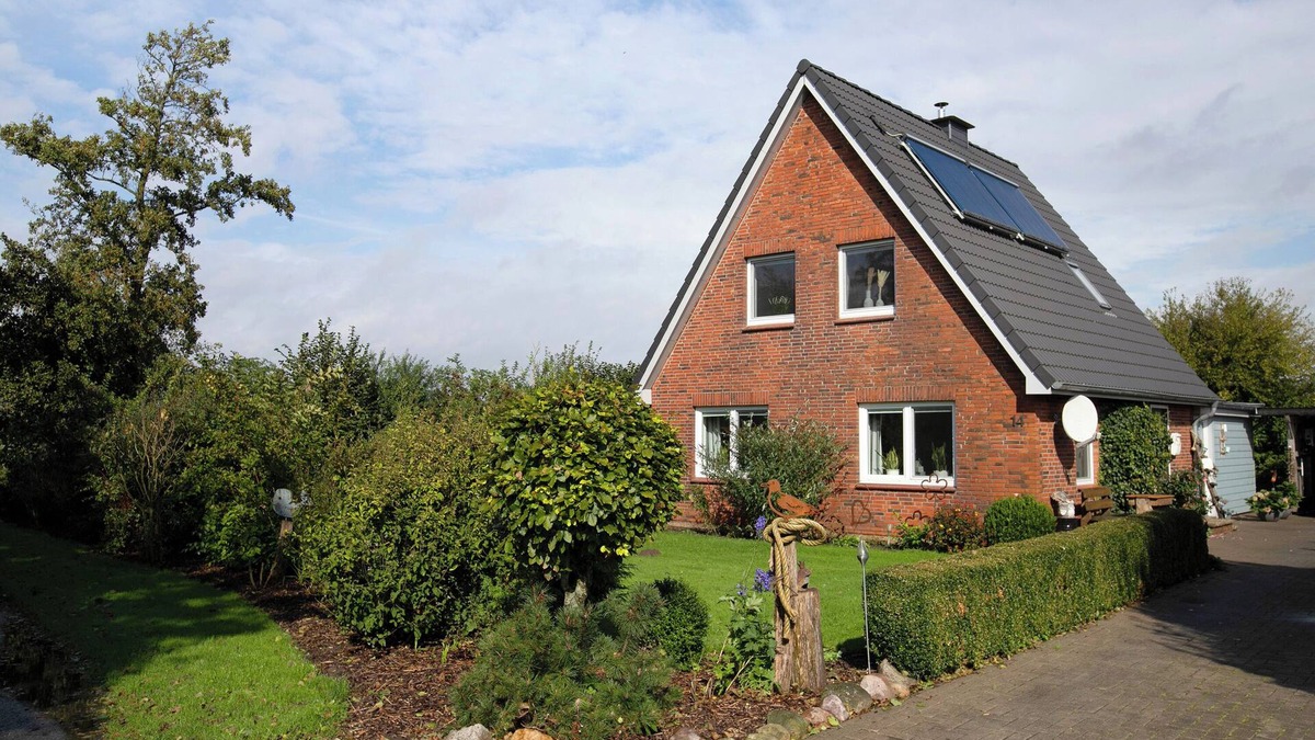 Hillgroven House | holiday home 'Hus An Diek' with Shared Garden and Wi-Fi