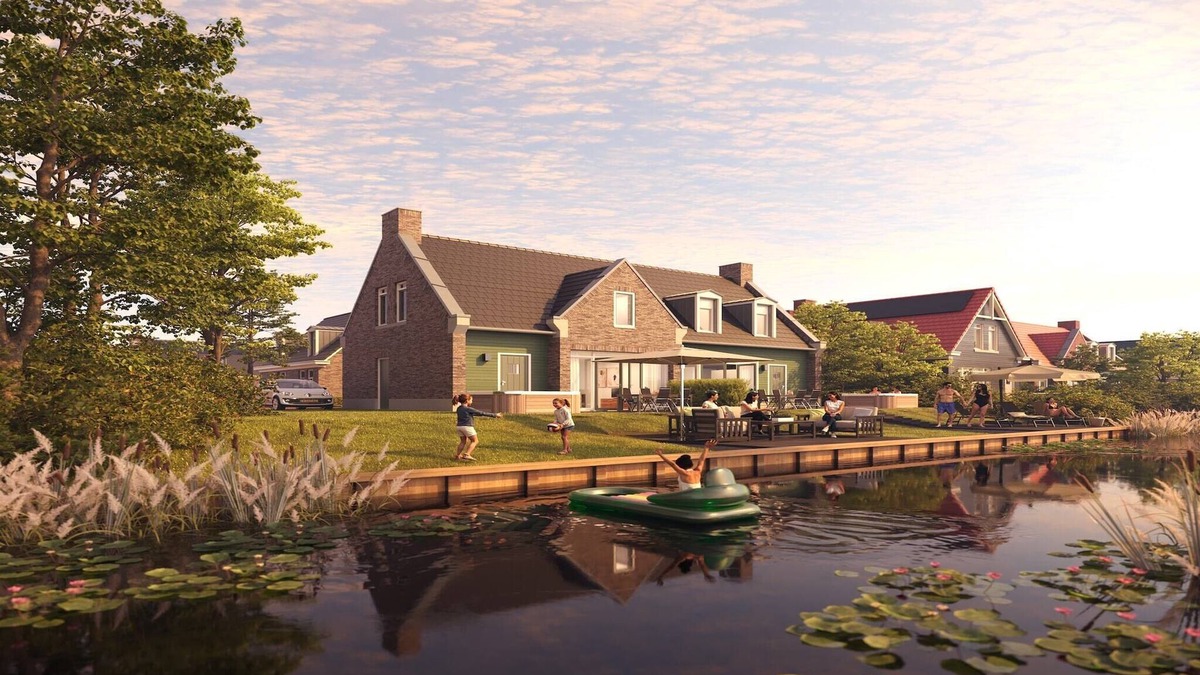 Opperdoes House | Holiday Home in Medemblik with Private Sauna