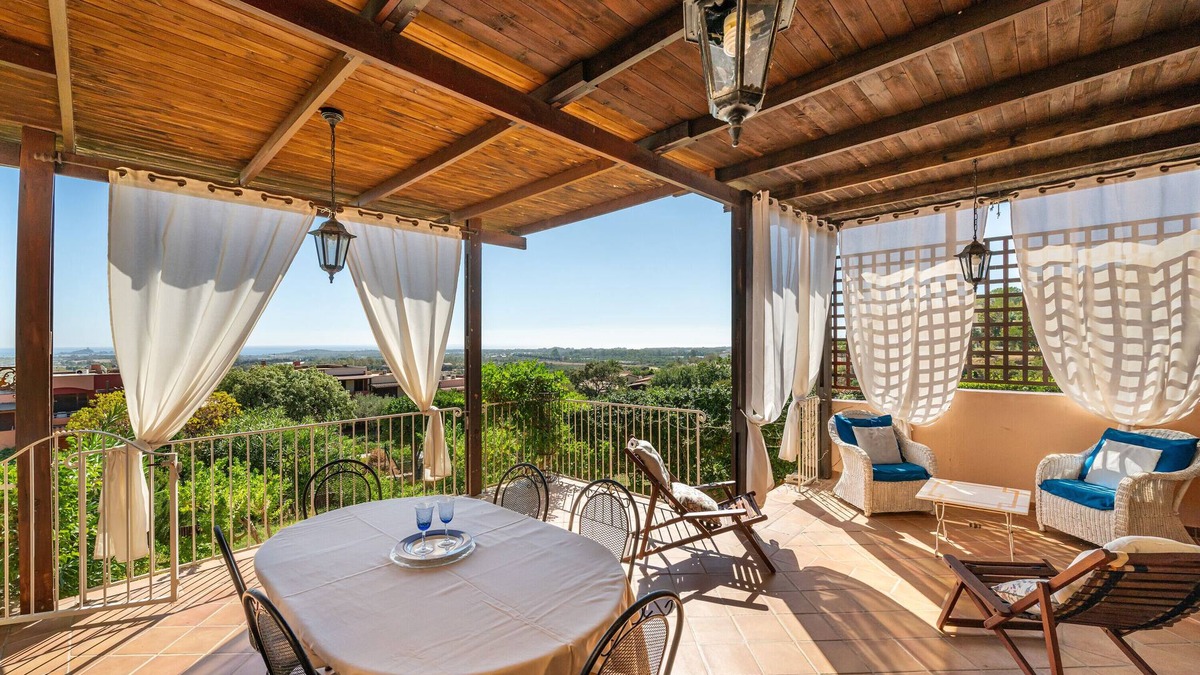 Is Molas House | Holiday Home 'Iris 8 Is Molas Golf Resort' with Sea View, Private Terrace and Wi-Fi