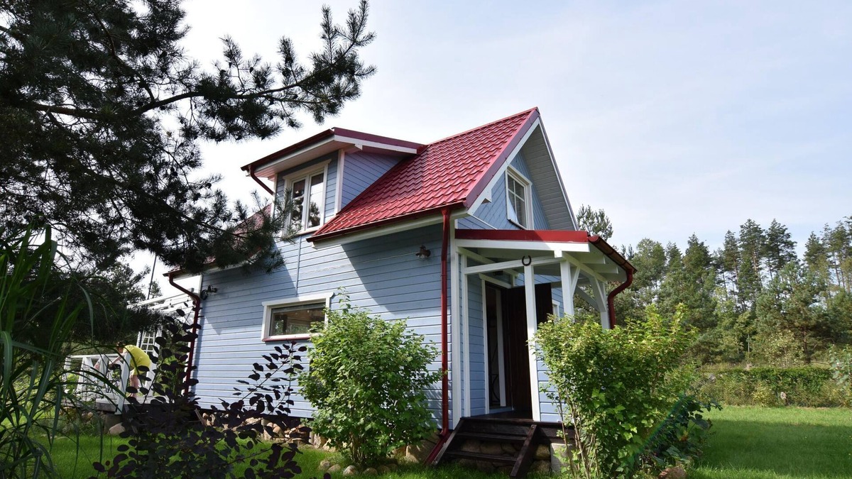 Parchowo House | Holiday Home near Lake Mausz with Sauna