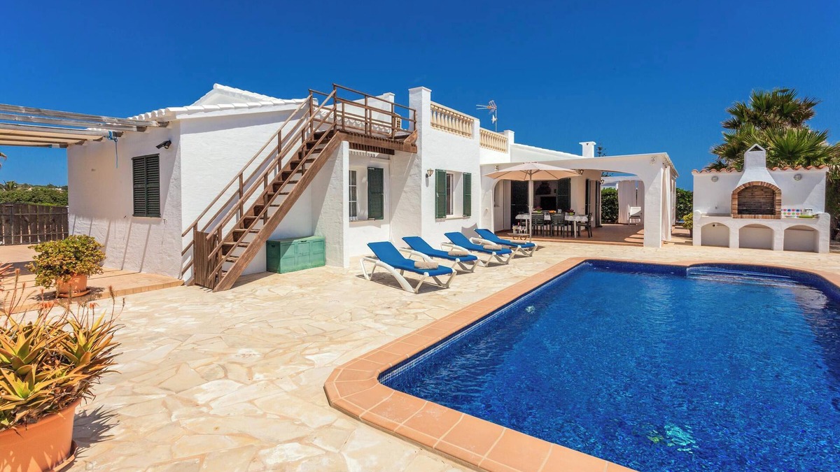 Cap d'en Font House | Holiday Home Racó Blau with Sea View, Pool, Wi-Fi, Garden & Air Conditioning