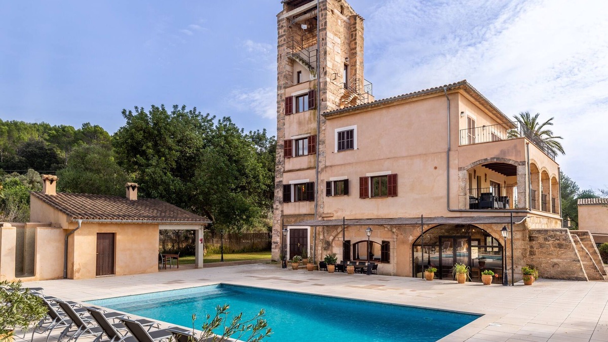 Selva Villa | Holiday Home “Sa Mina” with Garden, Pool, Terraces, Air Conditioning & WiFi