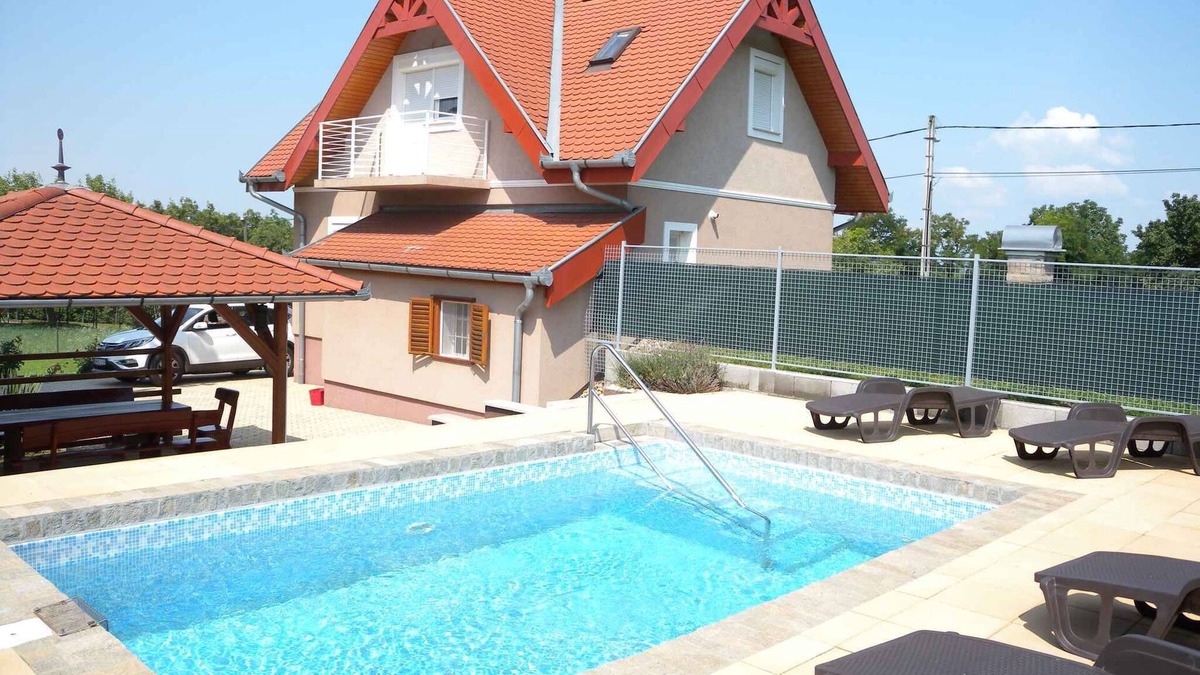 Siofok House | Holiday home with panoramic views and pool