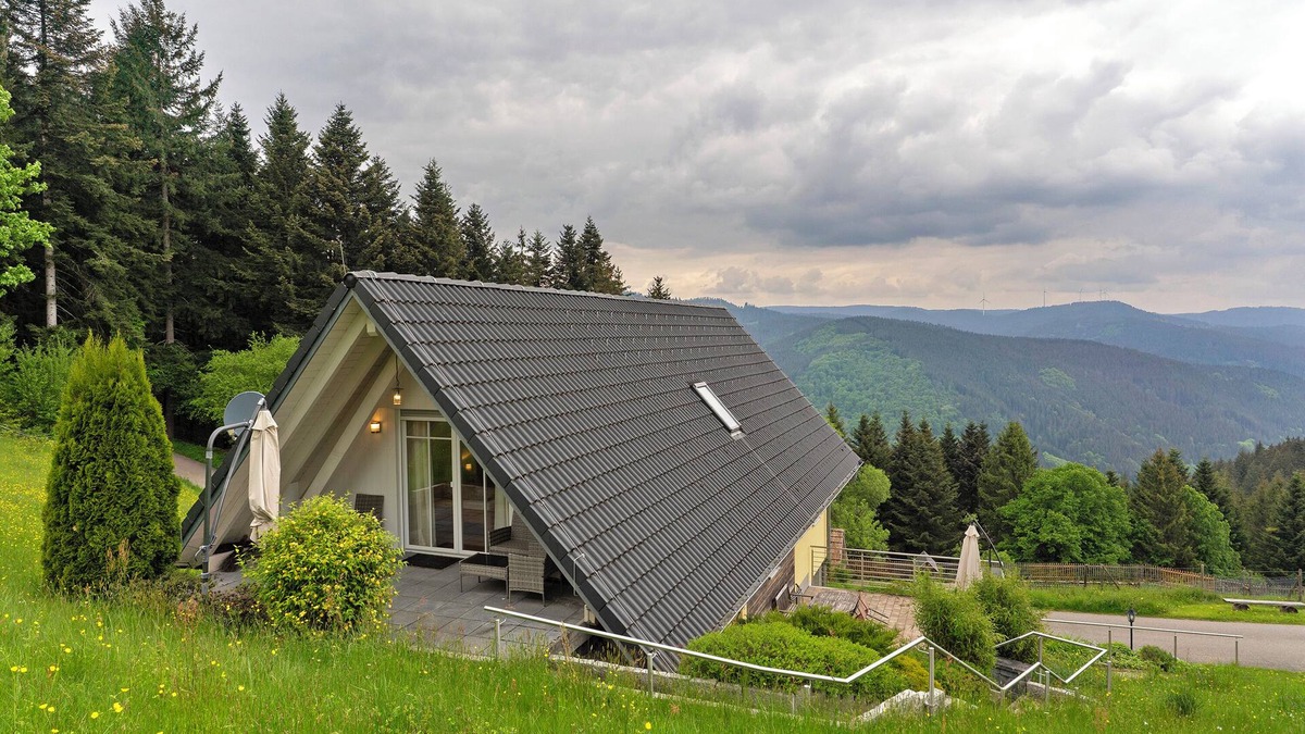 Oberwolfach House | Holiday Home 'Wolftalblick' with Mountain View, Private Terrace and Wi-Fi