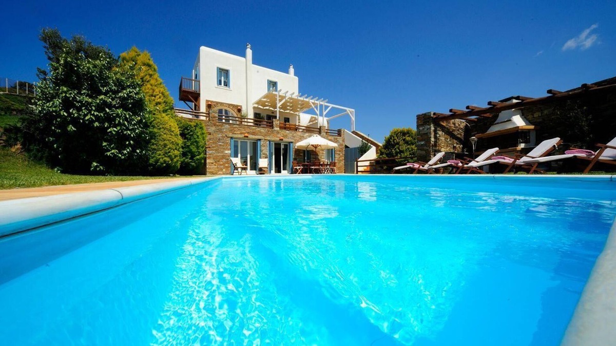 Kato Fellos House | Holiday house Andros for 1 - 8 persons with 4 bedrooms - Holiday home