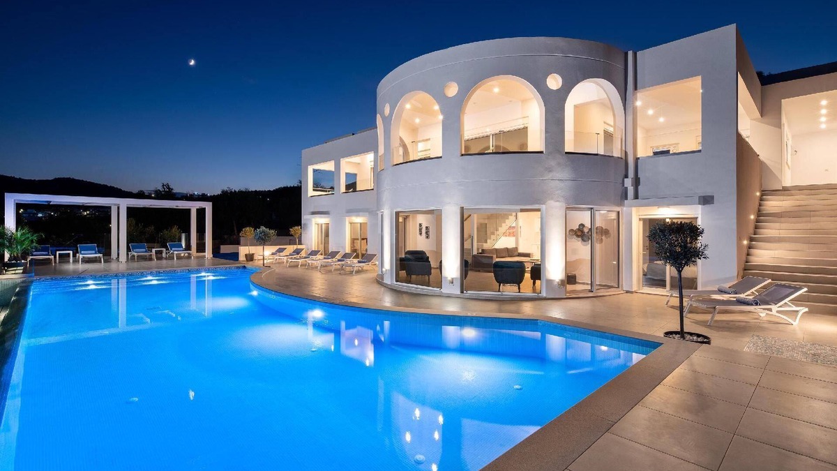 Kalathos House | Holiday house Archangelos for 1 - 19 persons with 9 bedrooms - Holiday home
