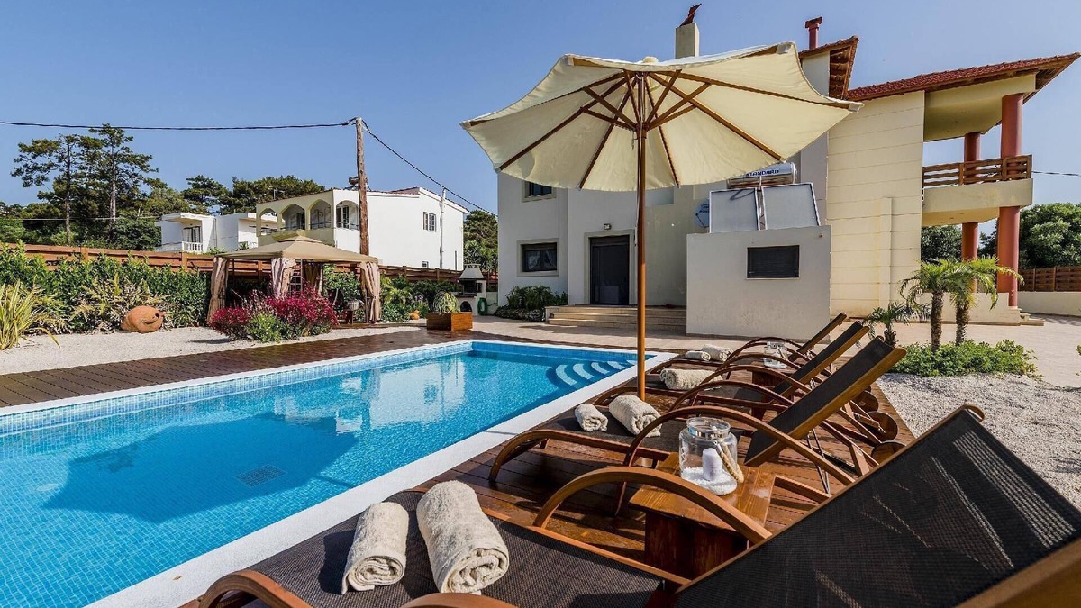 Asgourou House | Holiday house Rodos for 2 - 7 persons with 3 bedrooms - Twin house