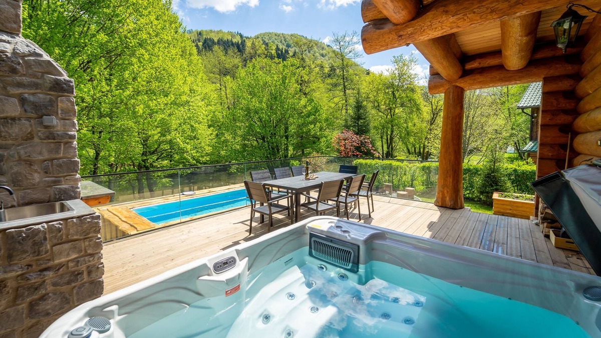Brod na Kupi House | Holiday house with a swimming pool Brod na Kupi, Gorski kotar (K-23012)