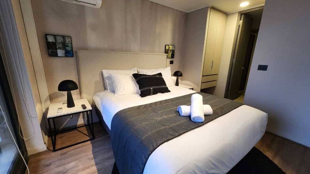 Nunoa Apartment | HOM I Inmejorable Depto 4PAX Ñuñoa Estacionamiento