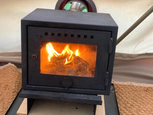 Lacey Green Other | Home Farm Radnage Glamping Bell Tent 3, with Log Burner and Fire Pit
