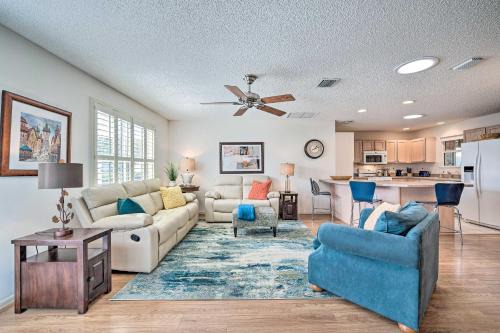 Sanibel House | Home in The Villages with Lanai and Private Hot Tub!
