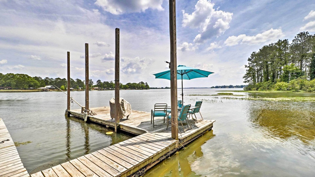 Wetumpka House | Home on Jordan Lake w/Shared Dock & Boat Slip!