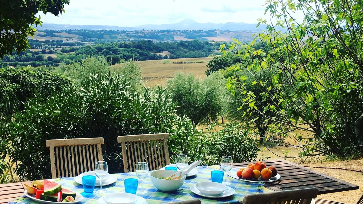 Mondavio House | Home set in olive grove with stunning views