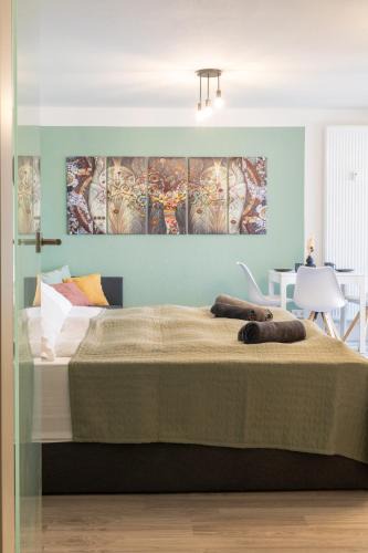 Zentrum-Sued Apartment | Home Shanti - Studio, Südvorstadt, Balkon, TV