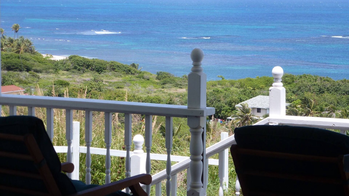 Camps Cottage | Home-styled cottage on Nevis with spectacular views of the Caribbean Sea