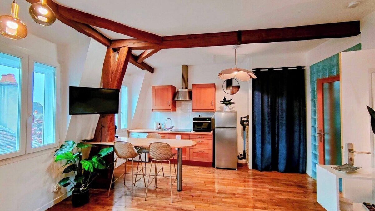 Auxerre Apartment | Home - Toit & Bois Séjour à Auxerre