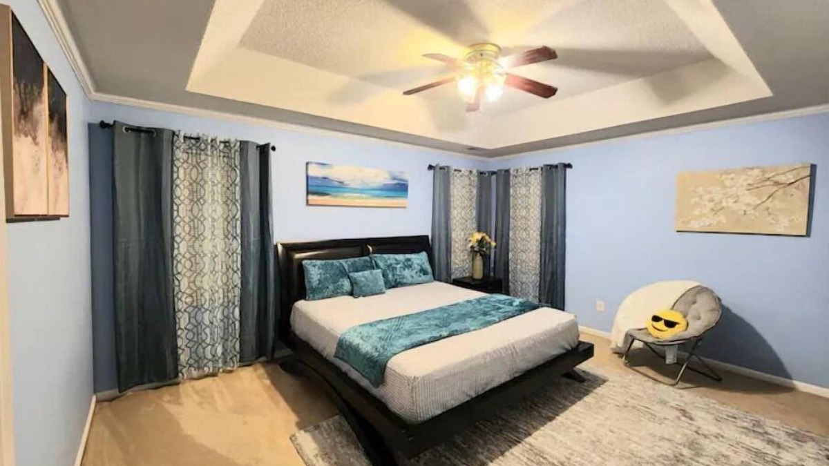 Mint Hill House | Home with fenced yard, free Wi-Fi, & private park.