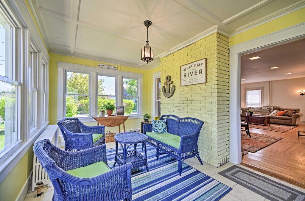 Clayton House | Home with Patio, 2 Blocks to St Lawrence River