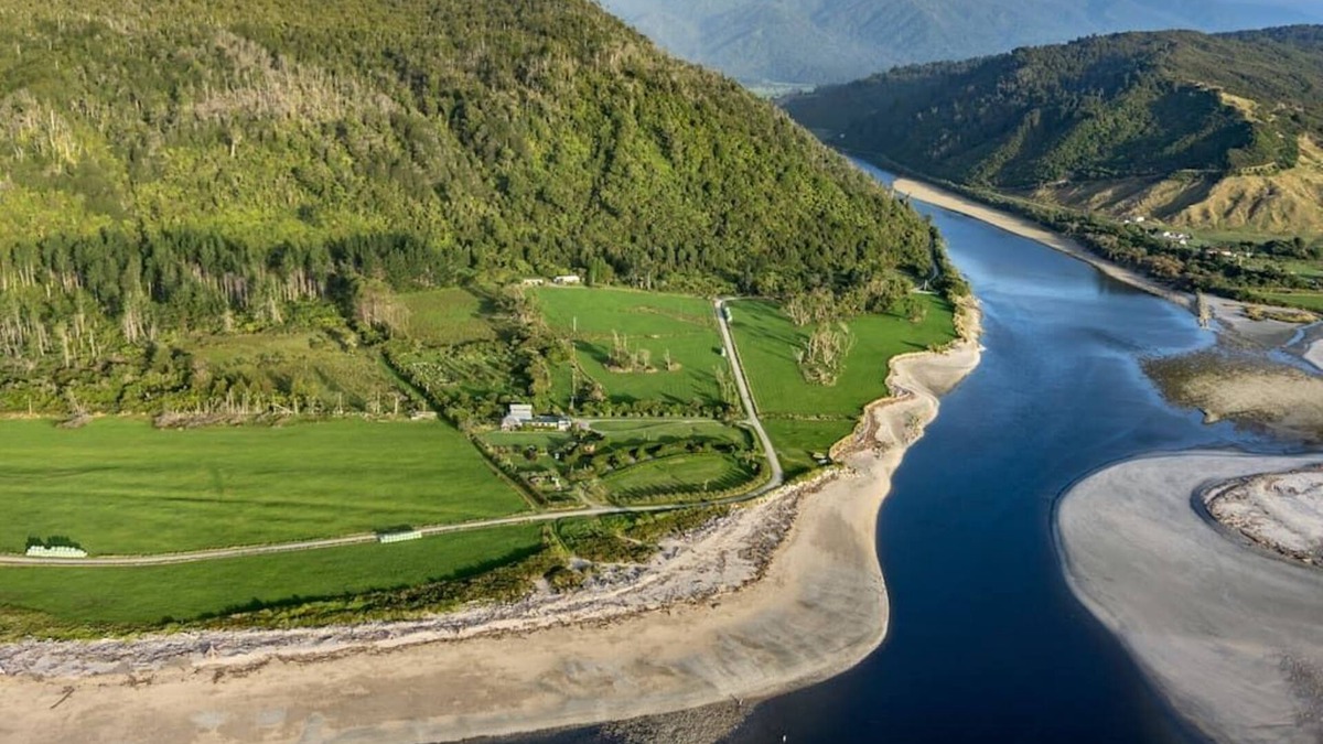 Mokihinui House | Home with stunning River and Ocean views. Pet-friendly