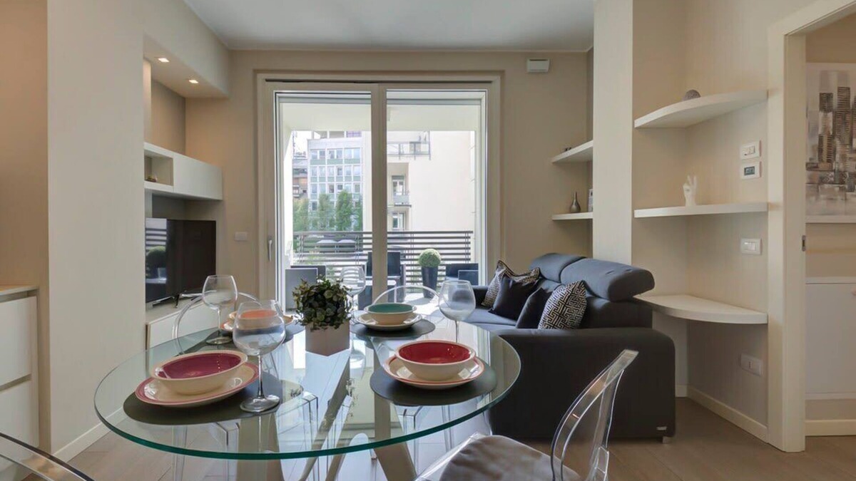 Portello Apartment | HomeLovers City Life Portello Flat with Terrace M5