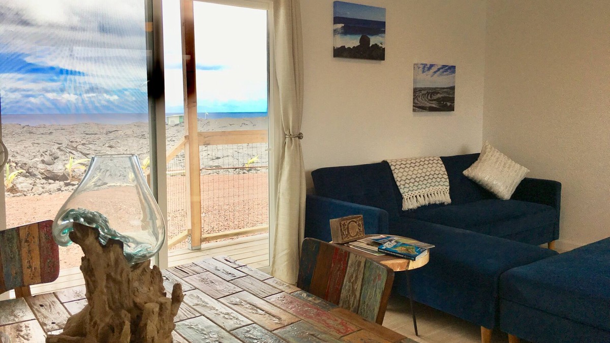 Kalapana House | HomeOnTheLava~ Ocean & Volcano Views ~Sleeps 8 ~ Momma’s Oasis