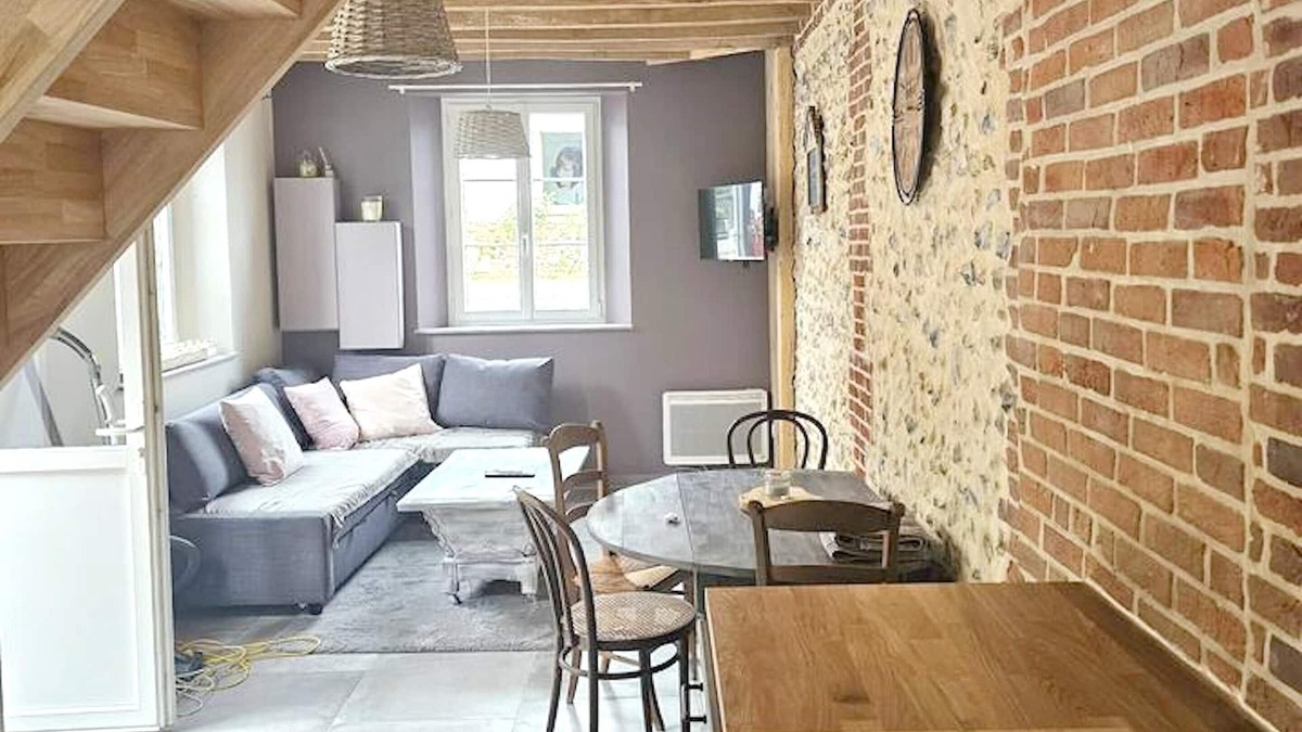 Neuf-Marche House | Homerez - Amazing house for 4 ppl. with garden and terrace at Neuf-Marché