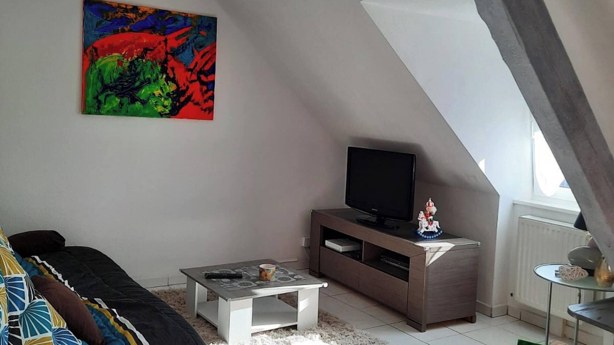 Ingersheim Apartment | Homerez - Apmt in Ingersheim, garden view