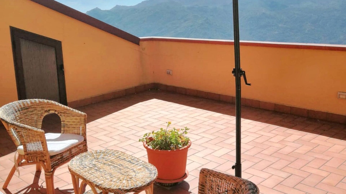 Casalvecchio Siculo Apartment | Homerez - Apt in Casalvecchio Siculo, Mountain View