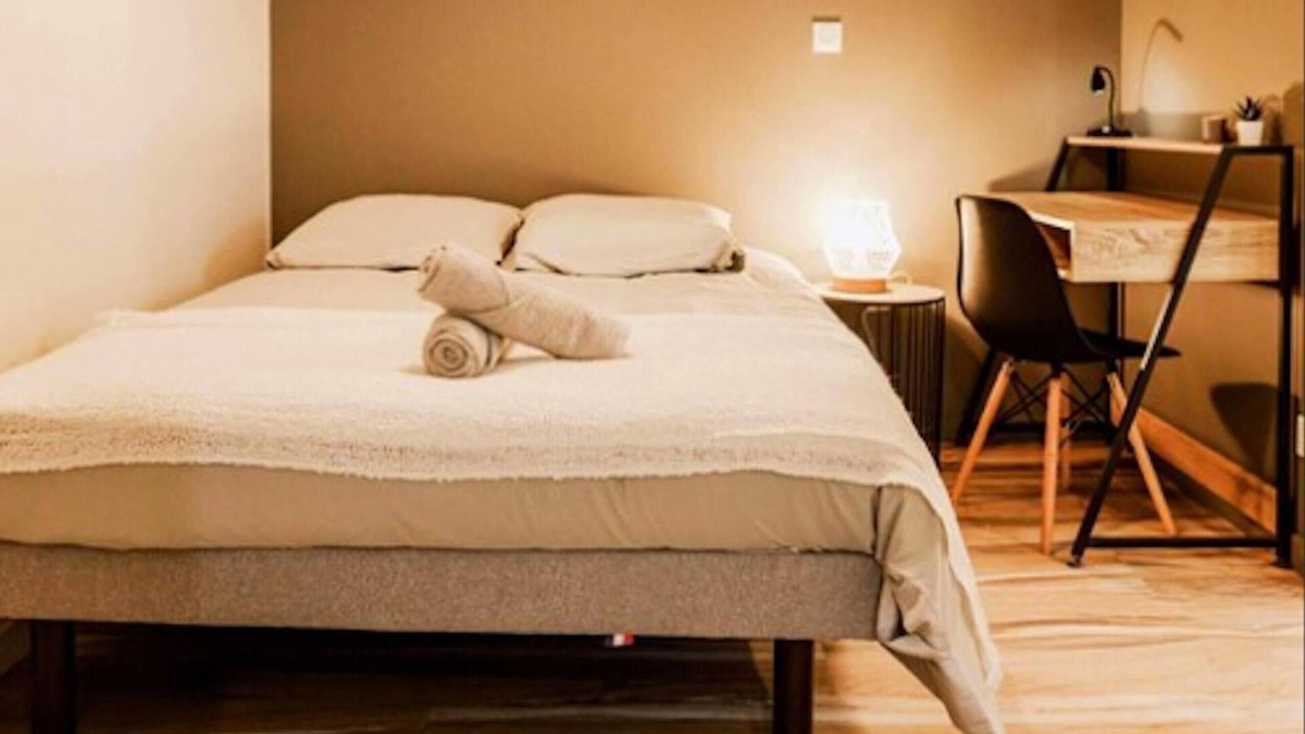 Saint-Chamond Apartment | Homerez - Beautiful studio for 2 ppl. at Saint-Chamond