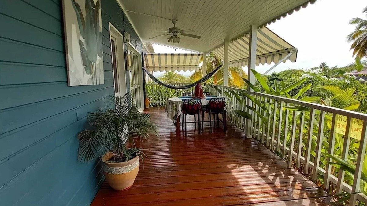 Bouillante House | Homerez - Bungalow in Bouillante, sea view