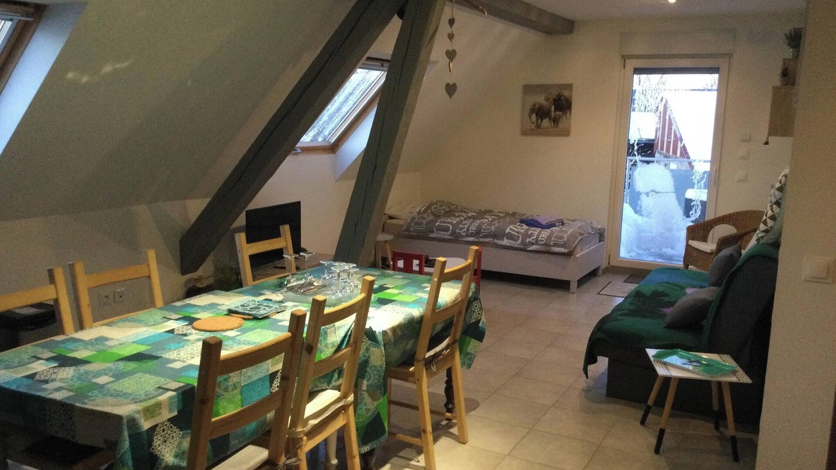 Lohr Apartment | Homerez - Charming apartment in Lohr + 60 m² + terrace and garden