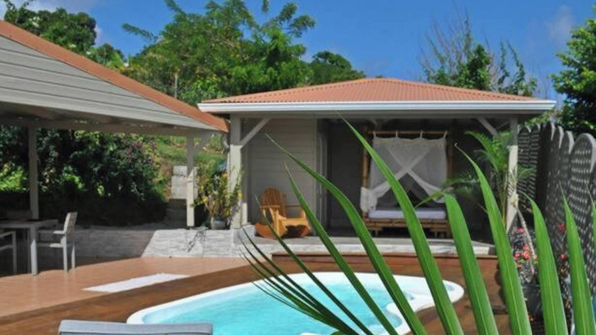 Le Robert Villa | Homerez - Charming villa with pool and sea view in Le Robert
