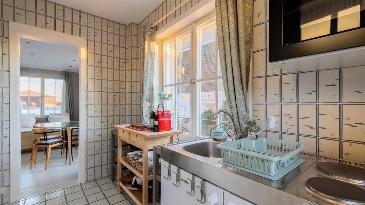 Courcelles House | Homerez - Cozy apartment in Courcelles 35 m² with relaxing terrace