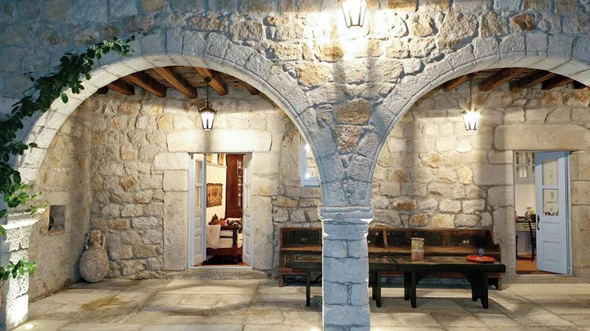 Chora House | Homerez - Family House with Sea View in Patmos + Terrace