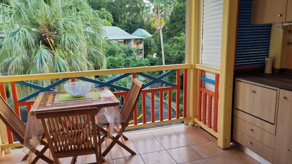 Sainte-Anne Apartment | Homerez - Studio in Sainte-Anne with terrace.