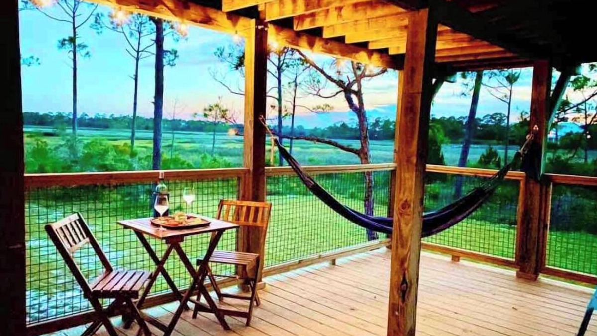 Carrabelle House | Hooked on Bayou? Waterfront! Kayaks, Fishing, Dock, Overlooking Bayou & Gulf!