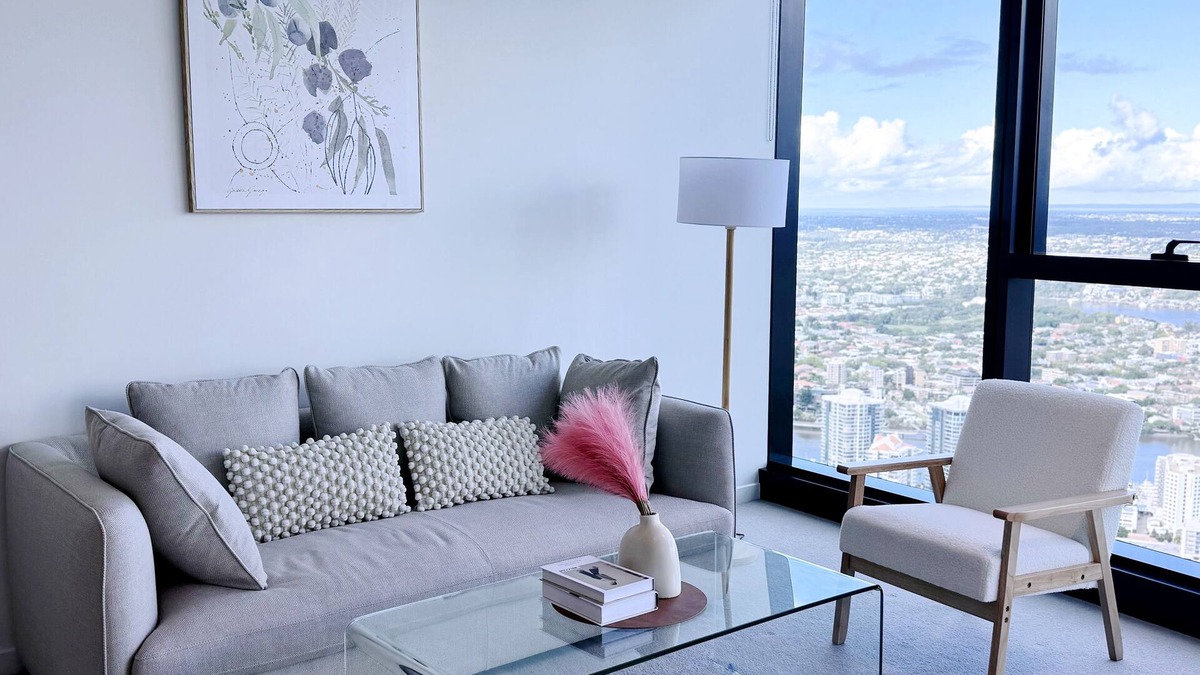 Brisbane Central Business District Apartment | Horizon Haven with Panorama view with Free parking